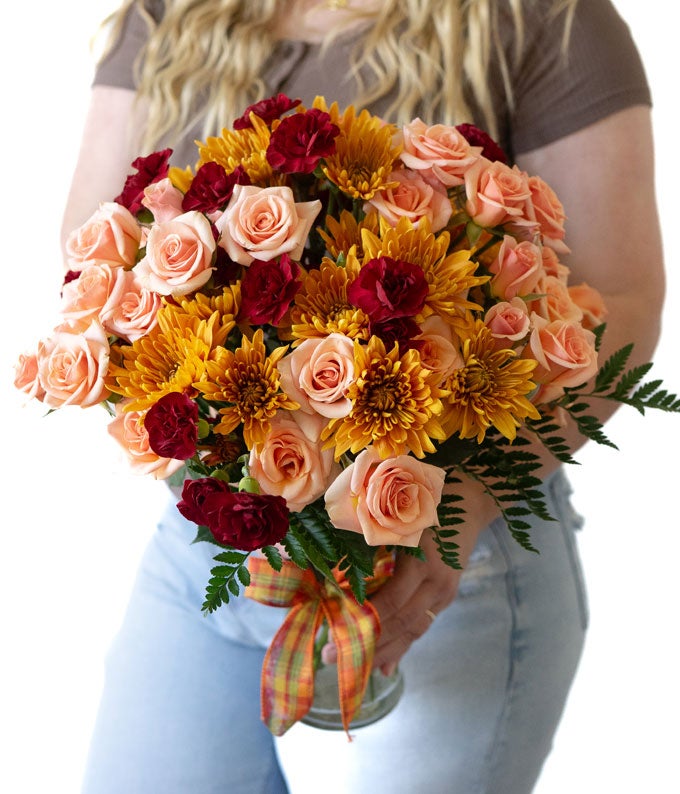 Burgundy Blooms at From You Flowers