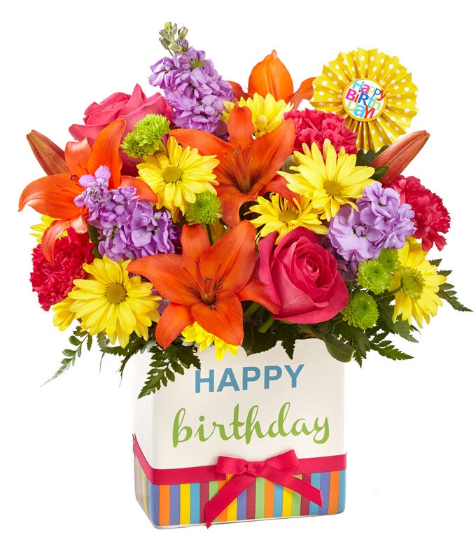 Set to Celebrate Birthday Bouquet at From You Flowers