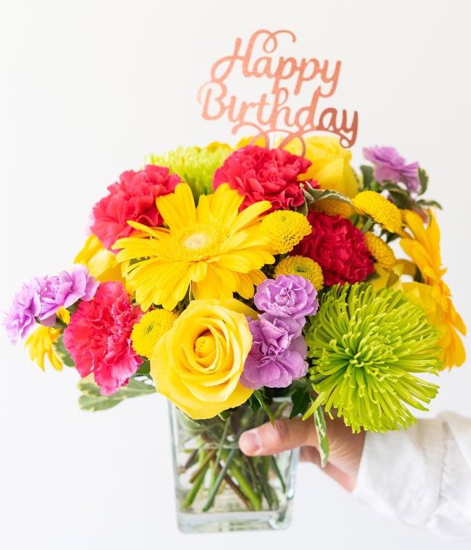 ☆ブーケ Birthday Sprinkles Bouquet at From You Flowers