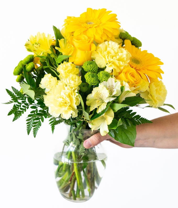 Bursting Yellow Bouquet at From You Flowers