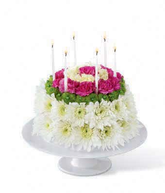 Floral Birthday Cake