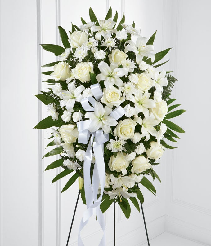 Exquisite Tribute Standing Spray at From You Flowers