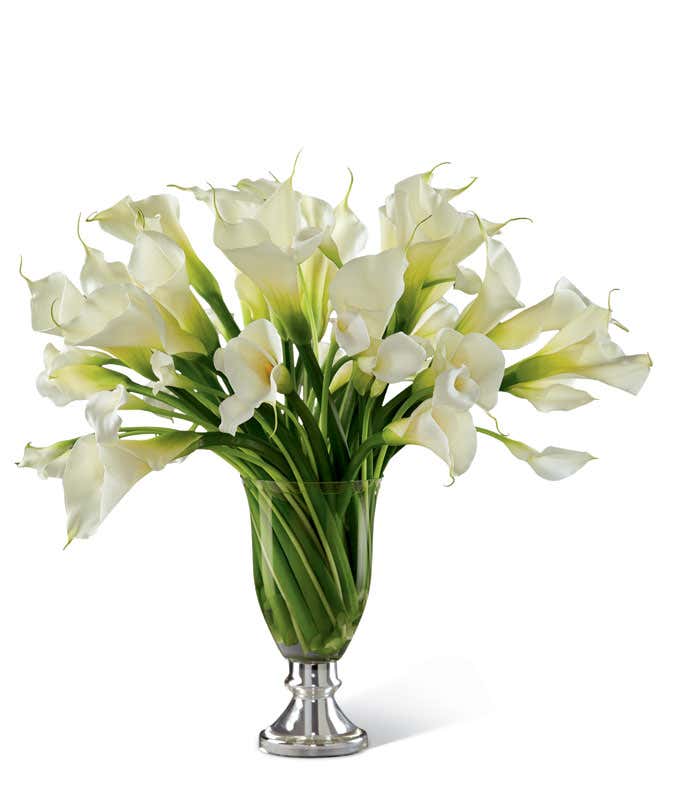 The FTD® Musings™ Luxury Calla Lily Bouquet by Vera Wang - 50 Stems 