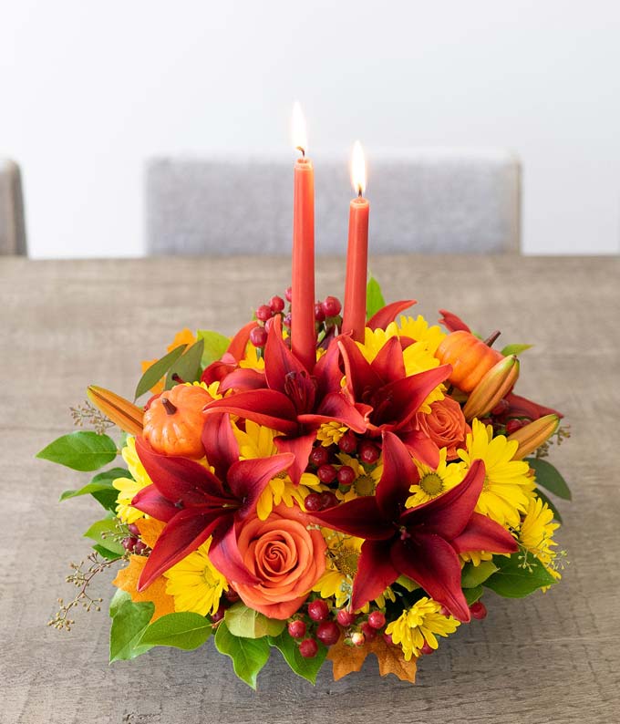 The Thanksgiving Gratitude Centerpiece At From You Flowers