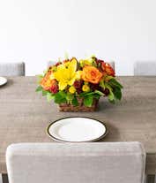 Alternative image 3 for Woven basket flower centerpiece