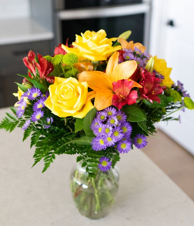 Bursting with Joy Bouquet at From You Flowers