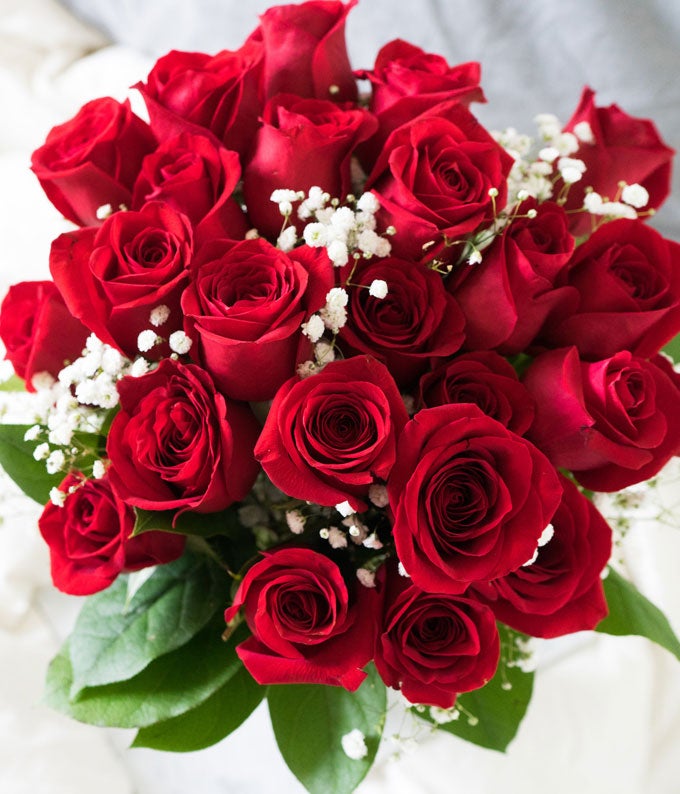 Luxury Red Roses - One Dozen at From You Flowers