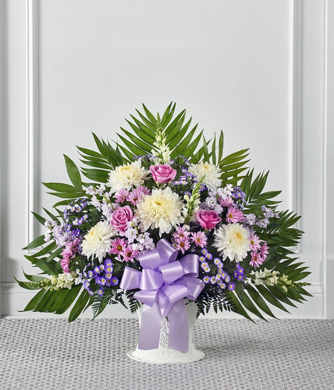 Calming Lavender Basket by Christoffers Flowers and Gifts