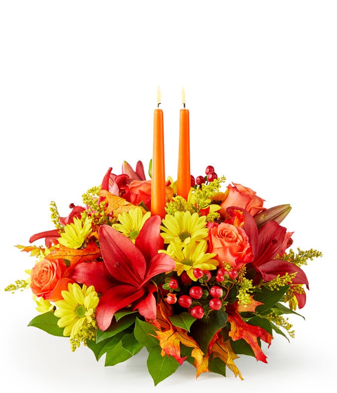 Colors of Autumn Centerpiece