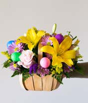Alternative image 2 for Easter Egg Floral Basket