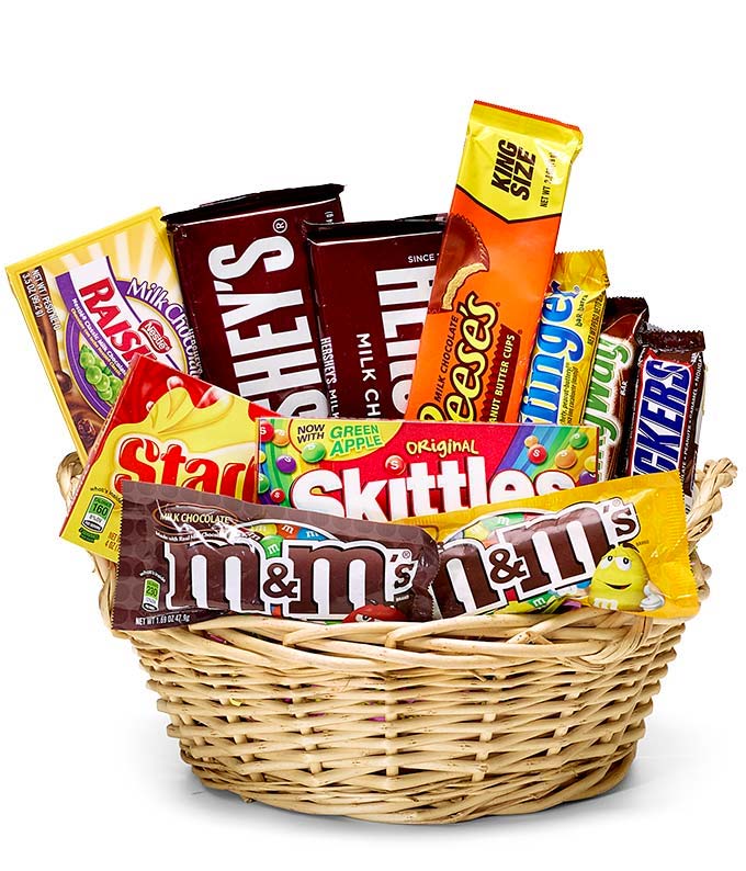 candy gift basket