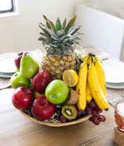Alternative image 2 for A variety of fruit for delivery in a basket 