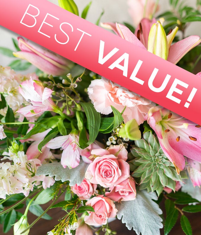 Florist Designed Pink Mother's Day Bouquet