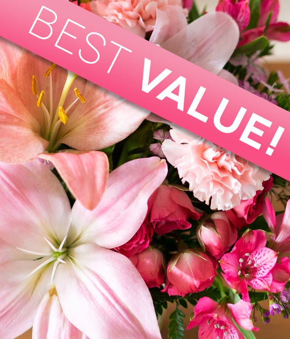 Florist Designed New Baby Girl Bouquet at From You Flowers