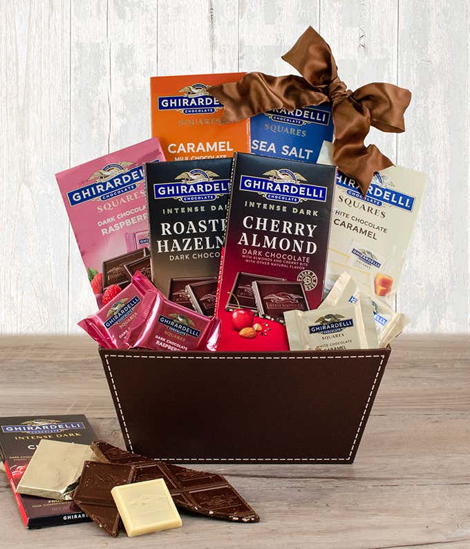 Ghirardelli Chocolate Gift Basket