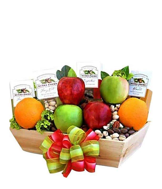 Healthy Choice Fruit & Nut Gift Basket