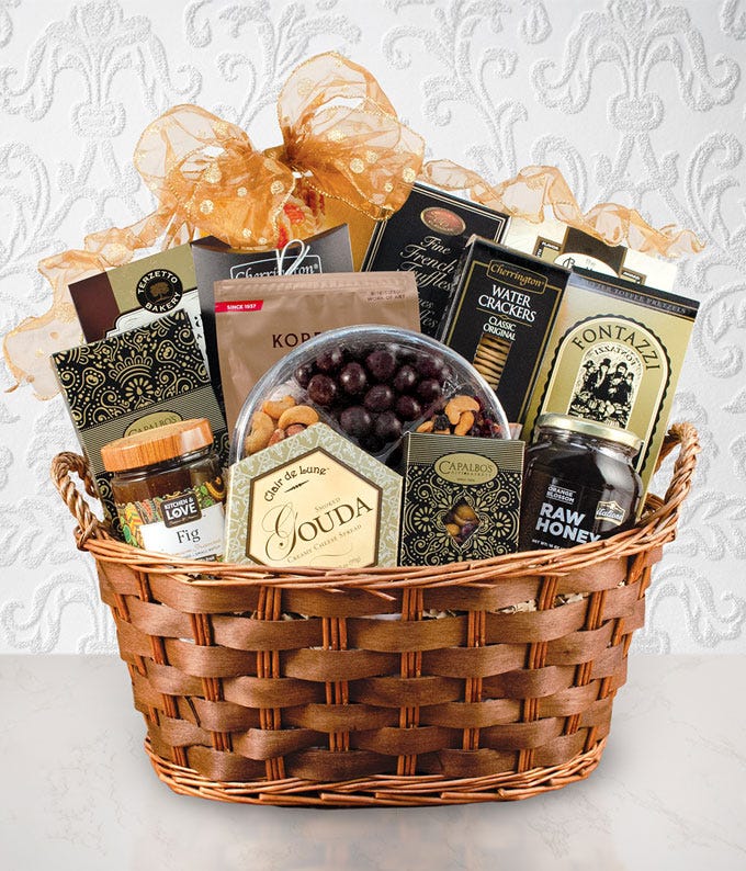 Sweet & Savory Italian Goodies Basket at From You Flowers