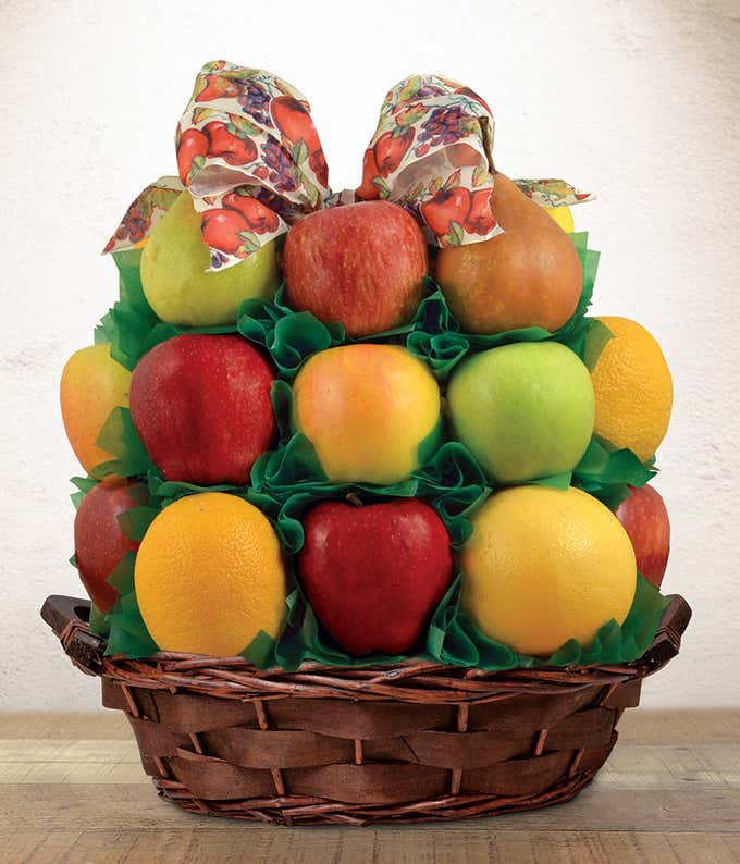 Nature's Galore Gourmet Fruit Gift Basket