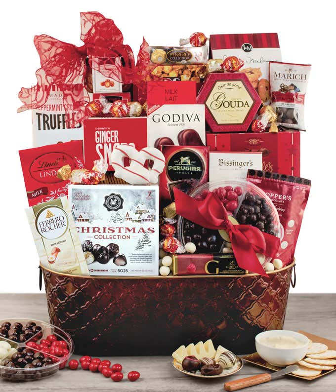 Christmas Connoisseur Gift Basket