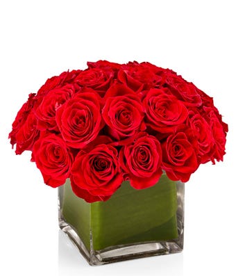 Red Rose Cube at From You Flowers