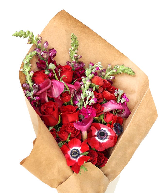 Radiant Ruby Bundle at From You Flowers