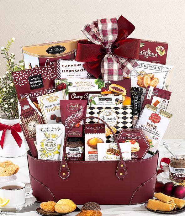 Paris Sophisticate Gift Basket at From You Flowers