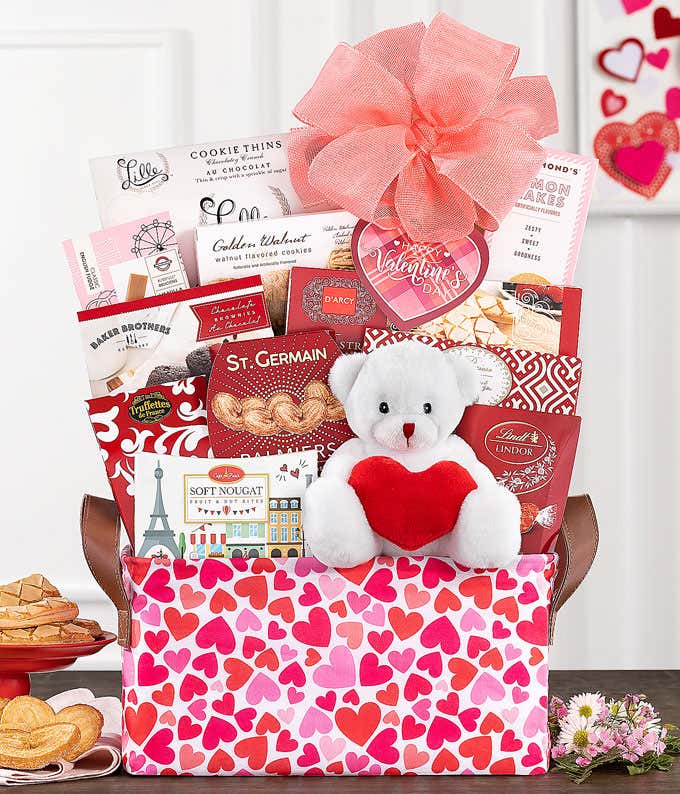 My Sweet Valentine Gift Basket
