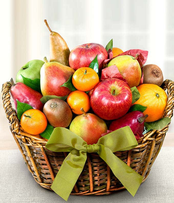 Fresh Fruit Organic Gift Basket 