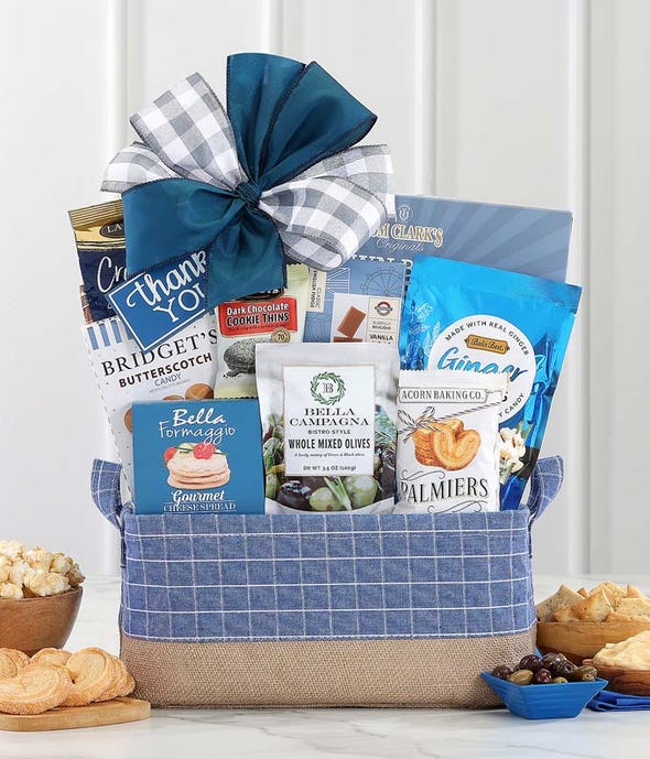 Thank You For Everything Gourmet Gift Basket at From You Flowers