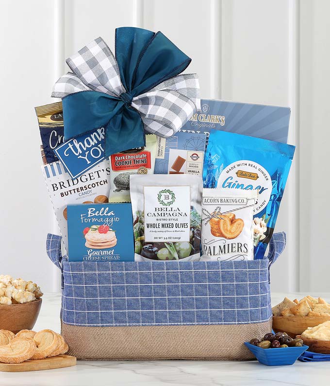 Thank You For Everything Gourmet Gift Basket at From You Flowers