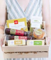 Alternative image 3 for Meat & Cheese Wooden Crate 