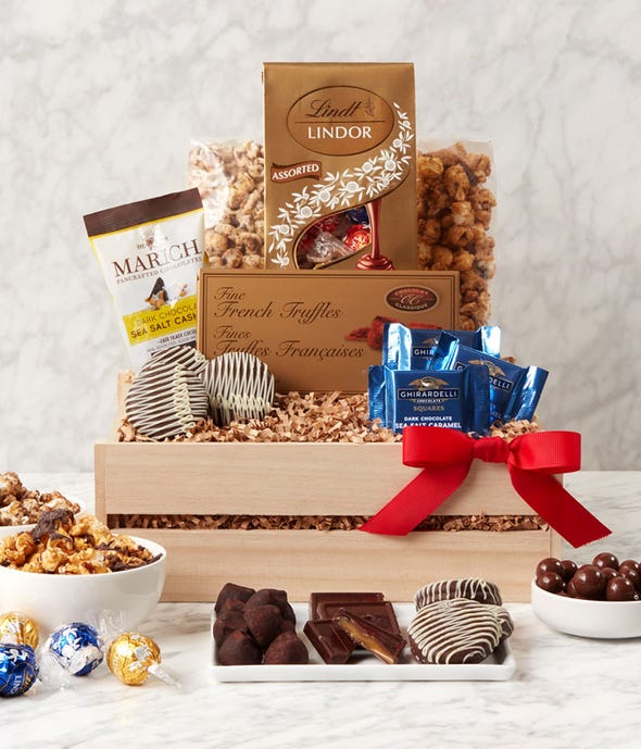 Crunch Time Snack Tray at From You Flowers