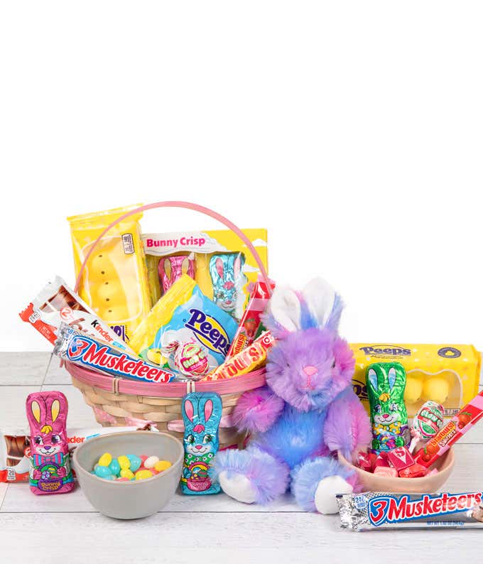 Easter Candy & Bunny Basket