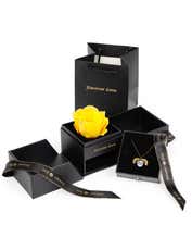 You're My Sunshine Preserved Rose & Necklace Gift Set 