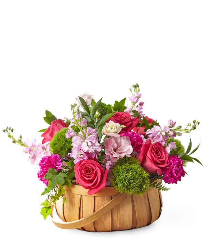 Radiance in Bloom Basket