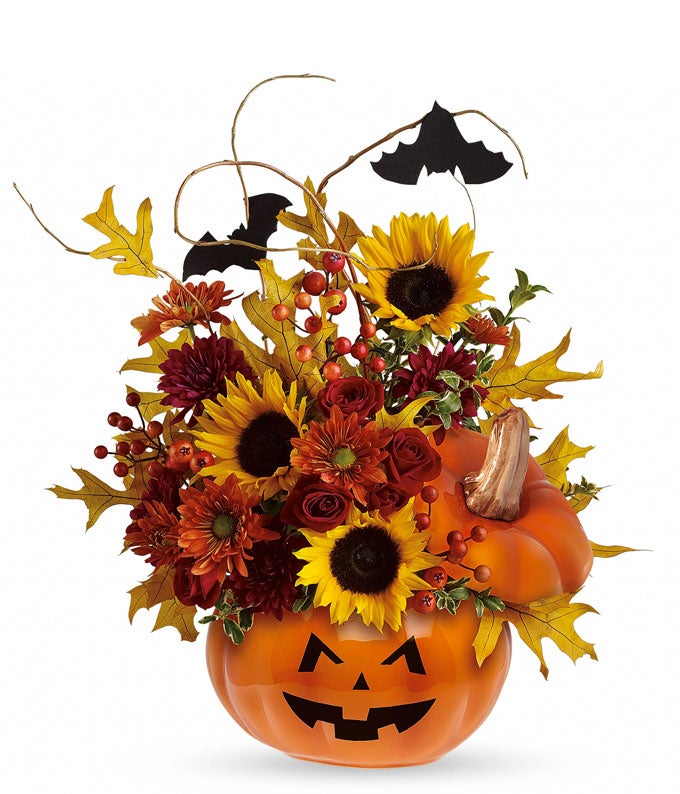 Jubilant Jack O Lantern At From You Flowers