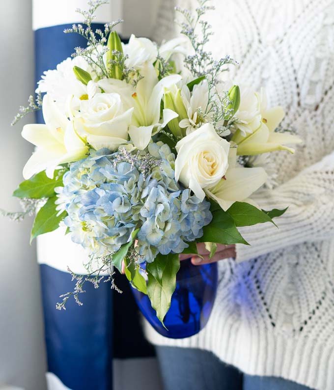 Beautiful in Blue Bouquet