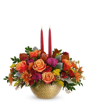 Autumn Artisanal Centerpiece at From You Flowers