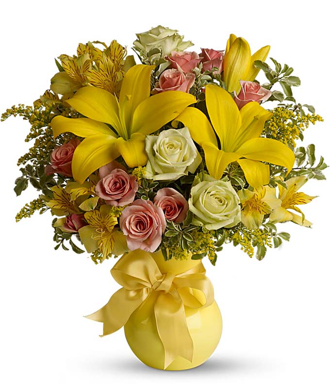 Sunny Smiles - Vibrant & Cheerful Flower Bouquet