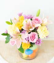 Alternative image 1 for Eggcellent Pastel Bouquet