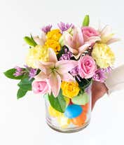 Alternative image 2 for Eggcellent Pastel Bouquet