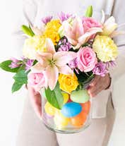 Alternative image 4 for Eggcellent Pastel Bouquet