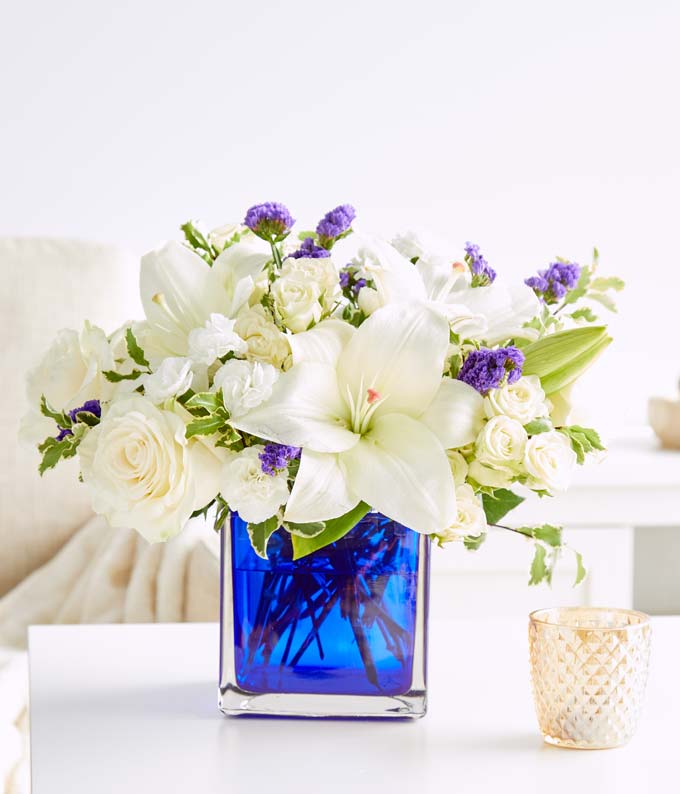 Clear Blue Skies Bouquet at From You Flowers