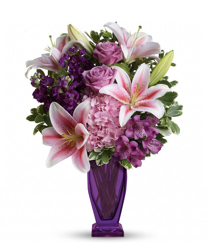 Blushing Violet Bouquet