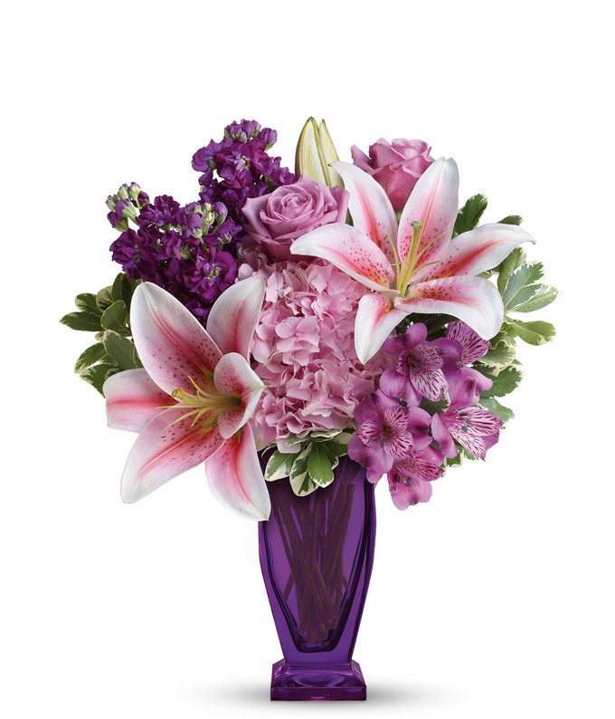 Blushing Violet Bouquet