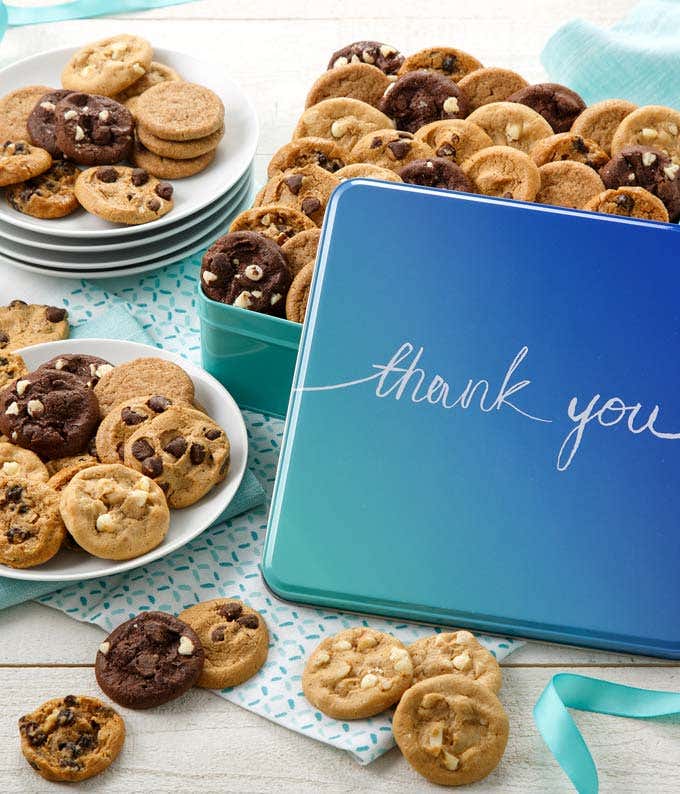 Give Thanks Cookie Bites Gift Tin