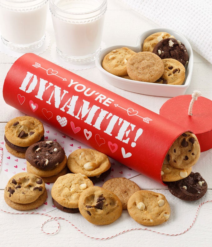 A Dynamite Valentine Cookie Gift