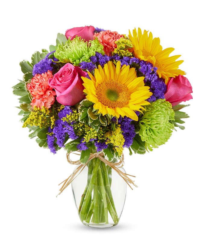 Bright Sunflower Bouquet