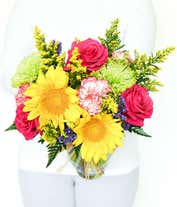 Alternative image 2 for Bright Sunflower Bouquet