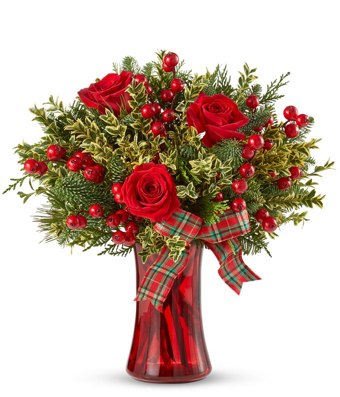 Berry Pines Holiday Bouquet